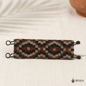 Mexican hand made bracelet  one of a kind  s-med -lg size 6X2.0 IN